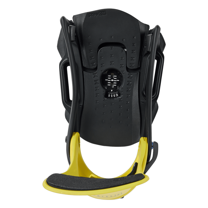 Burton Men's Step On Cartel X EST Snowboard Bindings 2026 Atomic Yellow/Black - Comor - Go Play Outside