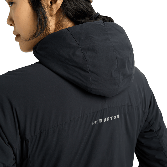 Burton Women's [ak] Helium Hooded Stretch Insulated Jacket 2026 True Black - Comor - Go Play Outside