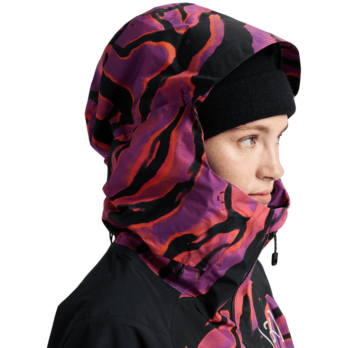 Burton Women's [ak] Kimmy Gore - Tex 2L Anorak 2026 Slash Multi/True Black - Comor - Go Play Outside