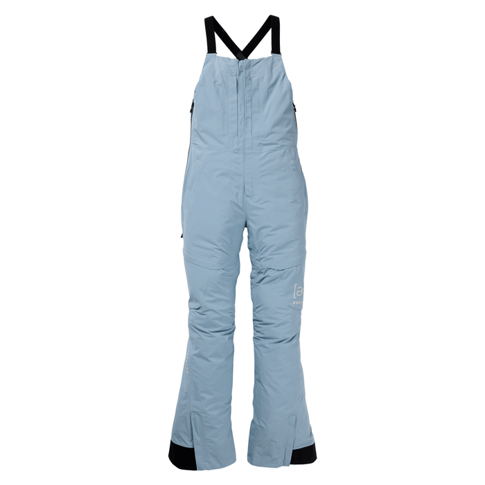 Burton Women's [ak] Kimmy Gore - tex 2L Bib Pant 2025 Dusty Blue - Comor - Go Play Outside