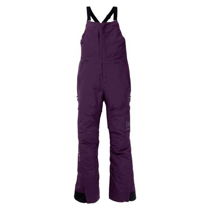 Burton Women's [ak] Kimmy Gore - tex 2L Bib Pant 2025 Purple Root - Comor - Go Play Outside
