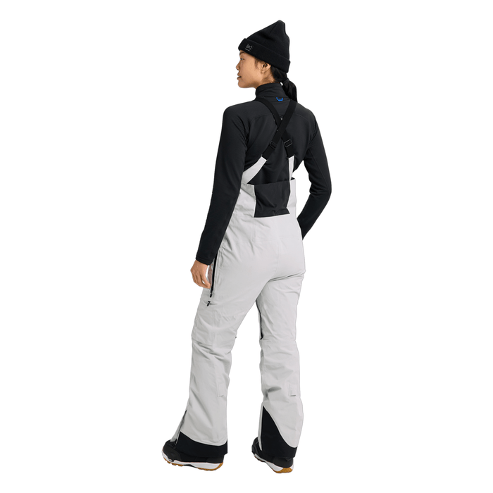 Burton Women's [ak] Kimmy Gore - Tex 2L Bib Pant 2026 Gray Cloud - Comor - Go Play Outside