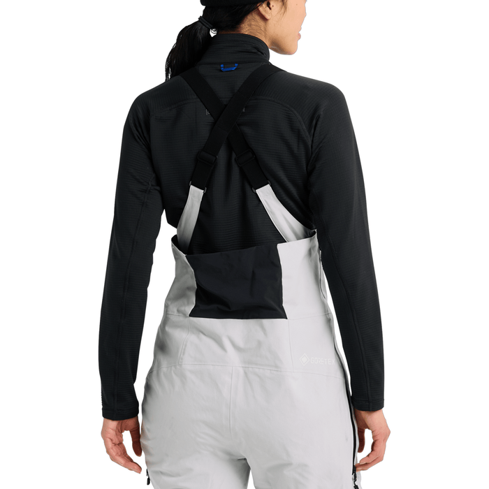 Burton Women's [ak] Kimmy Gore - Tex 2L Bib Pant 2026 Gray Cloud - Comor - Go Play Outside