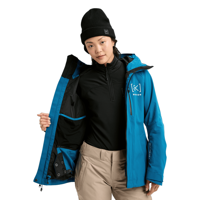 Burton Women's [ak] Upshift Gore - Tex 2L Jacket 2026 Blue Teal - Comor - Go Play Outside