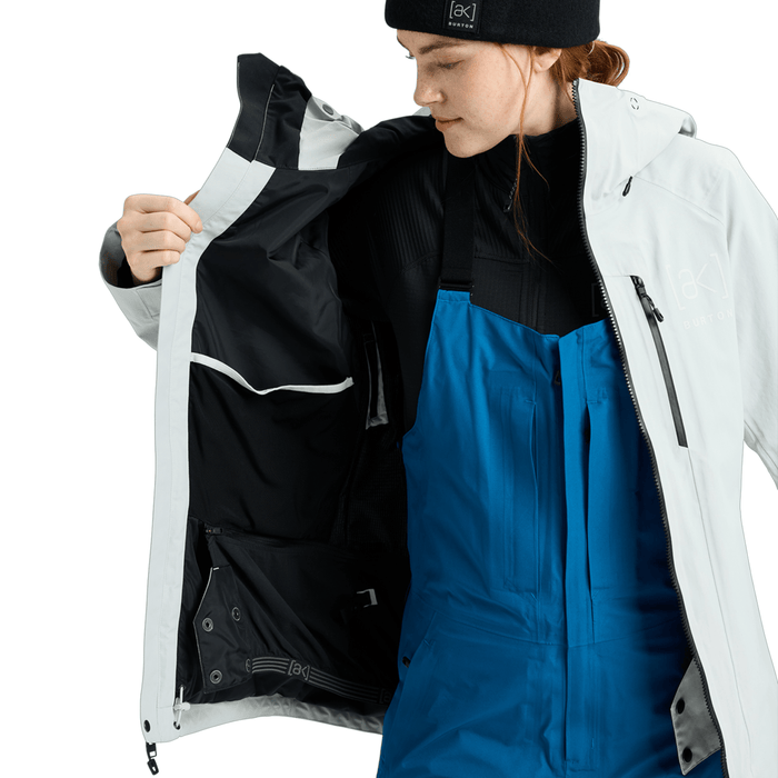 Burton Women's [ak] Upshift Gore - Tex 2L Jacket 2026 Gray Cloud - Comor - Go Play Outside