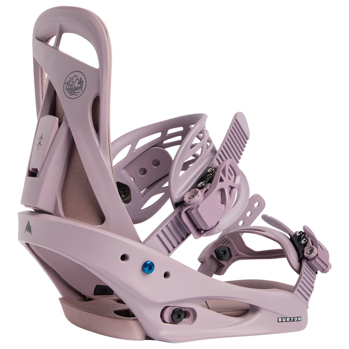 Burton Women's Citizen Re:Flex Snowboard Bindings 2024 Elderberry