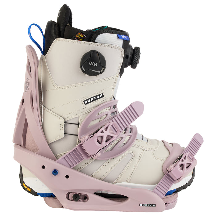 Burton Women's Citizen Re:Flex Snowboard Bindings 2024 Elderberry