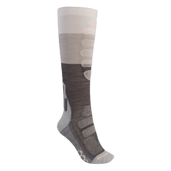 Burton Women's Performance + Lightweight Compression Sock Stout White - Comor - Go Play Outside