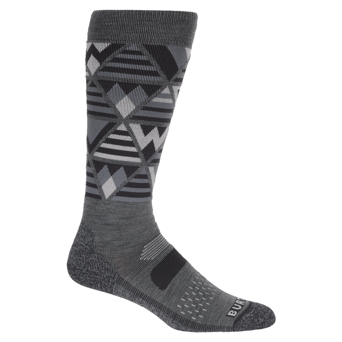 Burton Women's Performance Midweight Sock Grey Heather - Comor - Go Play Outside