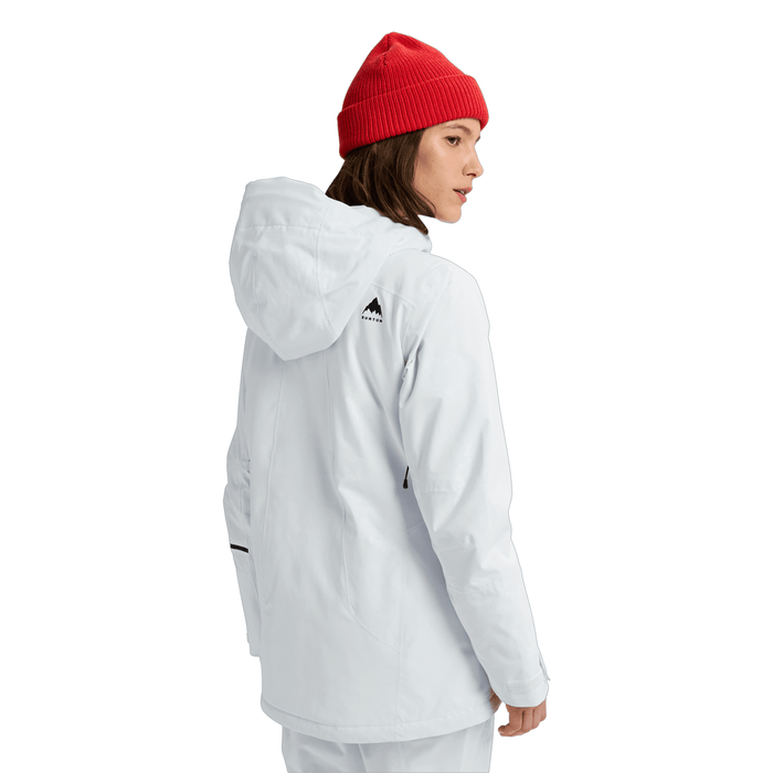 Burton Women's Reserve 2L Insulated Stretch Slim Jacket 2026 Stout White - Comor - Go Play Outside