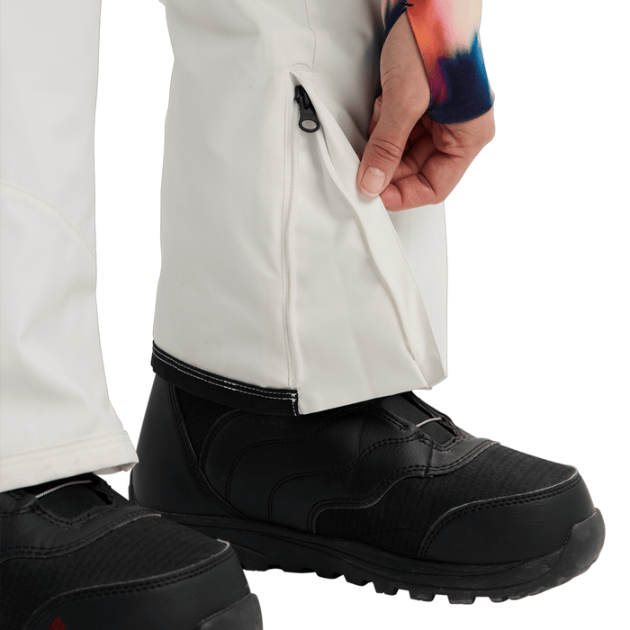 Burton Women's Reserve 2L Stretch Pant 2026 Stout White - Comor - Go Play Outside
