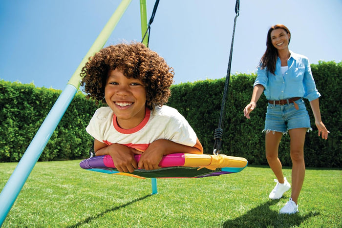 Children's Swing With Seat & Nest Swing Outdoor Playground Children's Swing With Seat & Nest Swing Children's Swing With Seat & Nest Swing Intex