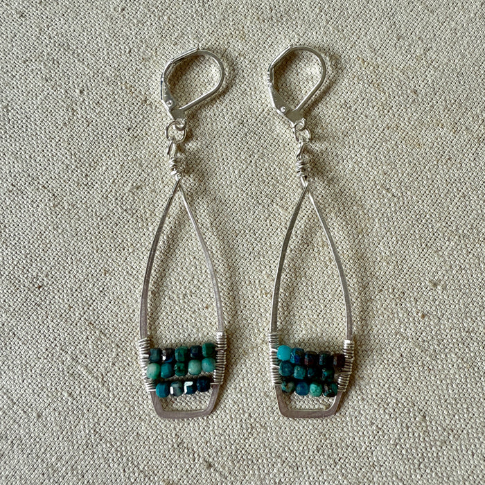 Chrysoprase Earrings