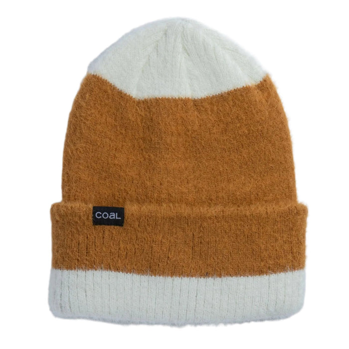 Coal The Solstice Beanie Burnt Orange/Off White - Comor - Go Play Outside