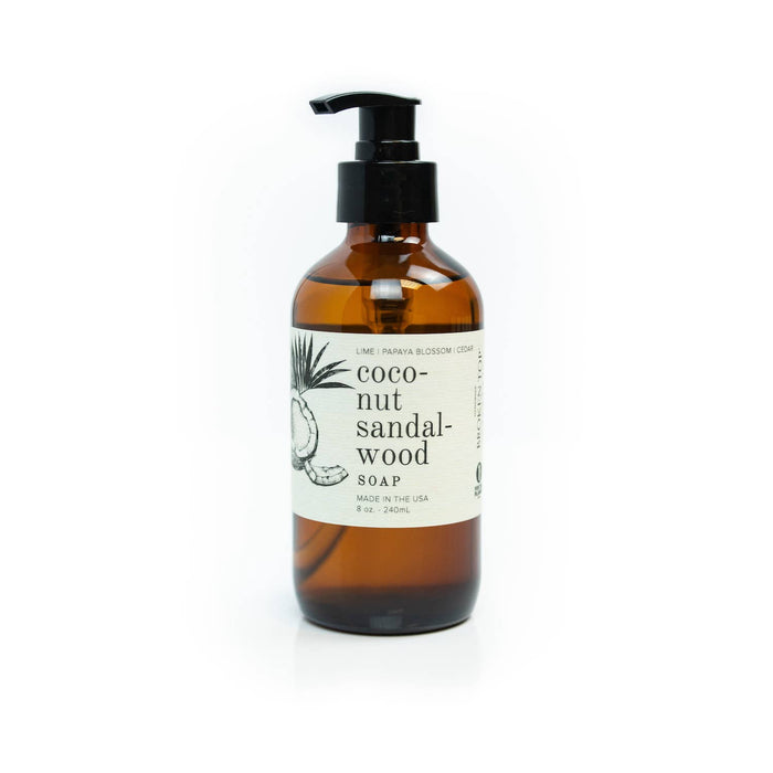 Coconut Sandalwood Liquid Hand Soap