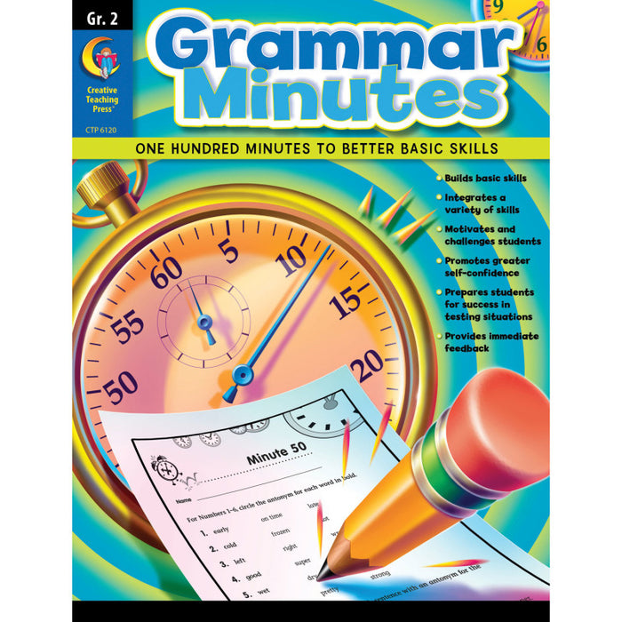 Creative Teaching Press Grammar Minutes, Grade 2 (CTP 6120)