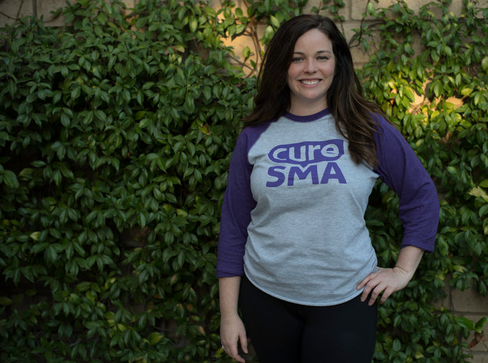 Cure SMA Baseball Tee