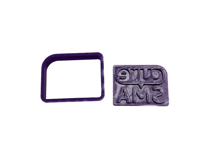 Cure SMA Cookie Cutter + Stamp Set
