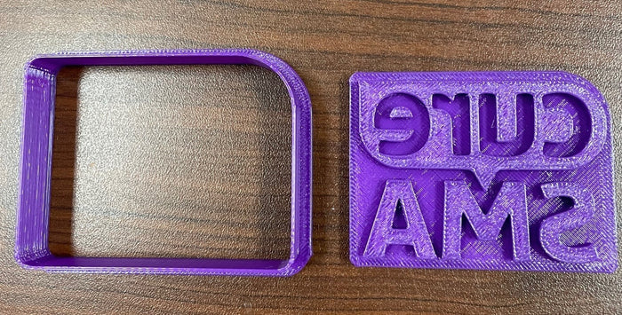 Cure SMA Cookie Cutter + Stamp Set