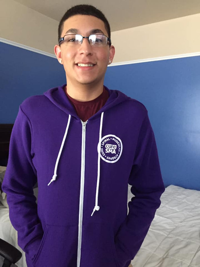 Cure SMA Unisex Full Zip Hoodie