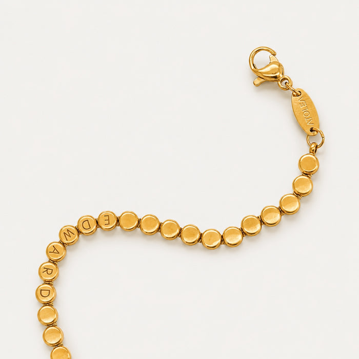 Beaded Engrave Bracelet