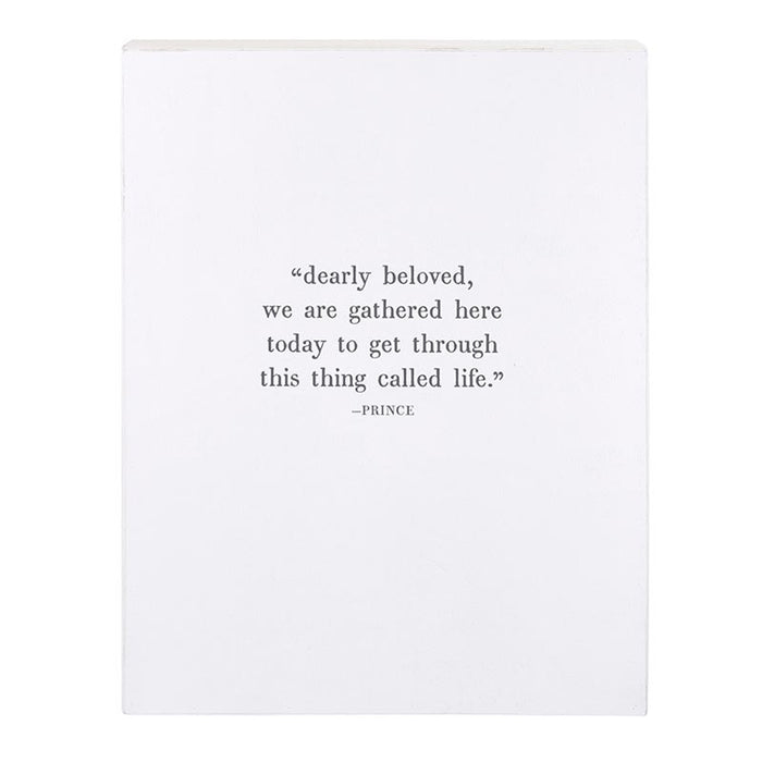 Dearly Beloved