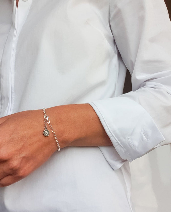 Delicate Kyanite A+ from Brasil Silver 925 Bracelet "Elevation"