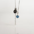 Delicate Kyanite A+ from Brasil Silver Pendant "Elevation"