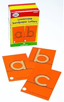 Didax Sandpaper Letters Lowercase, Ages 5+ (DD-210829)