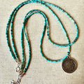 Double Strand Turquoise Necklace