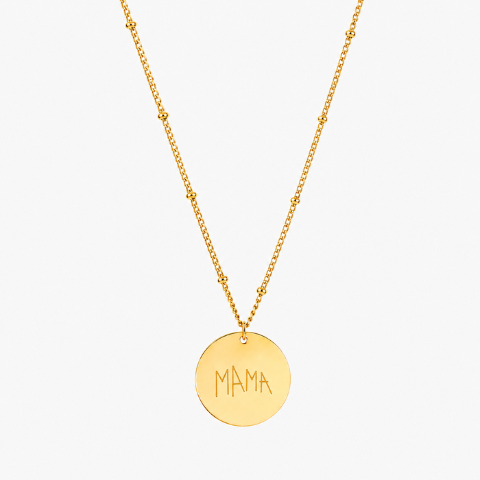 Drawing Necklace Pendant