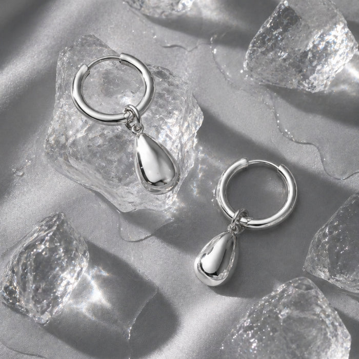Silver Teardrop