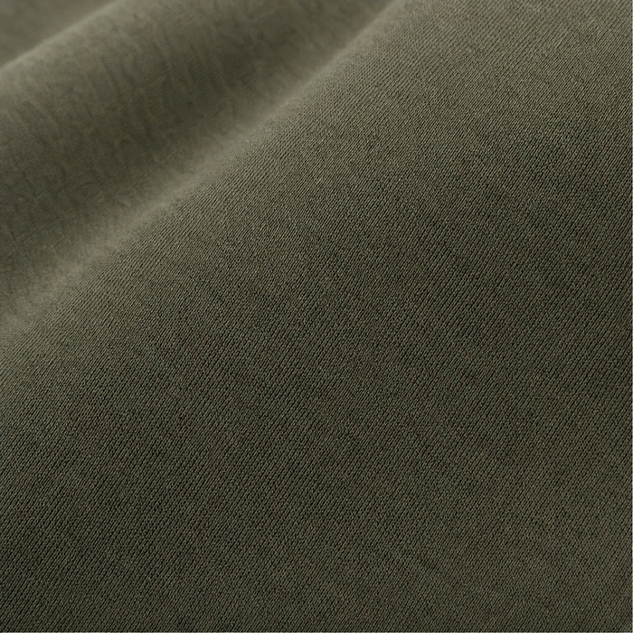 Duskmere – Knee-Length Hooded Zip Sweatshirt Coat