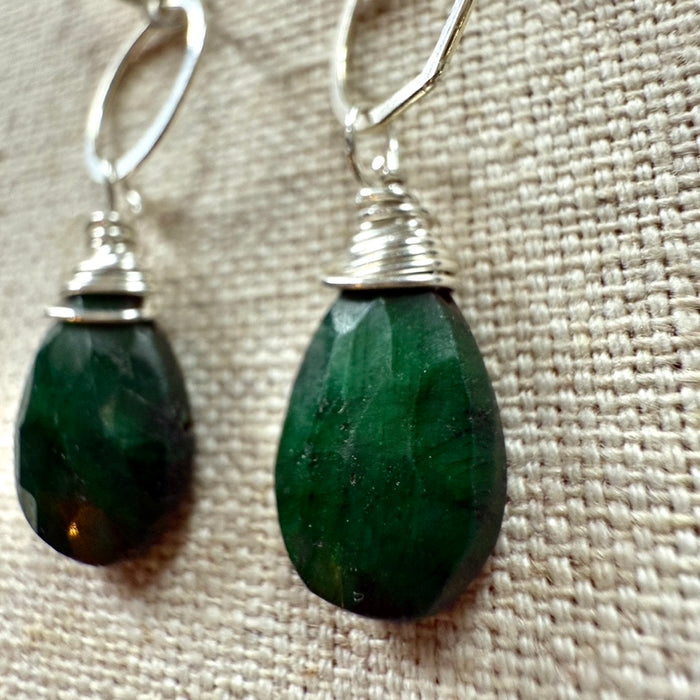 Emerald Earrings