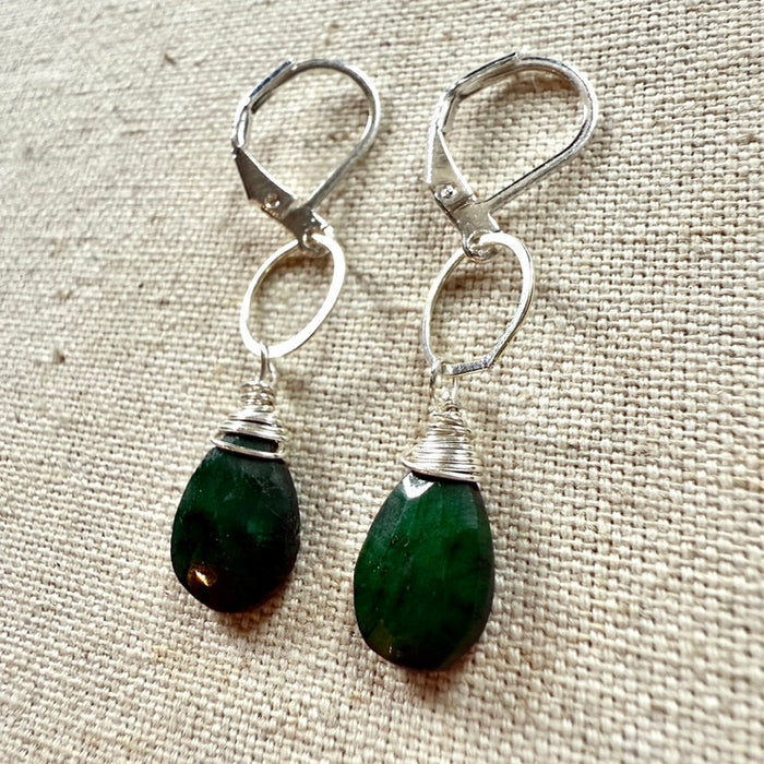 Emerald Earrings