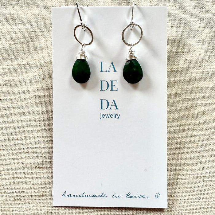 Emerald Earrings
