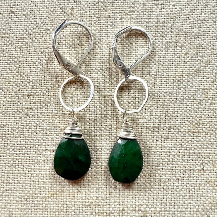 Emerald Earrings