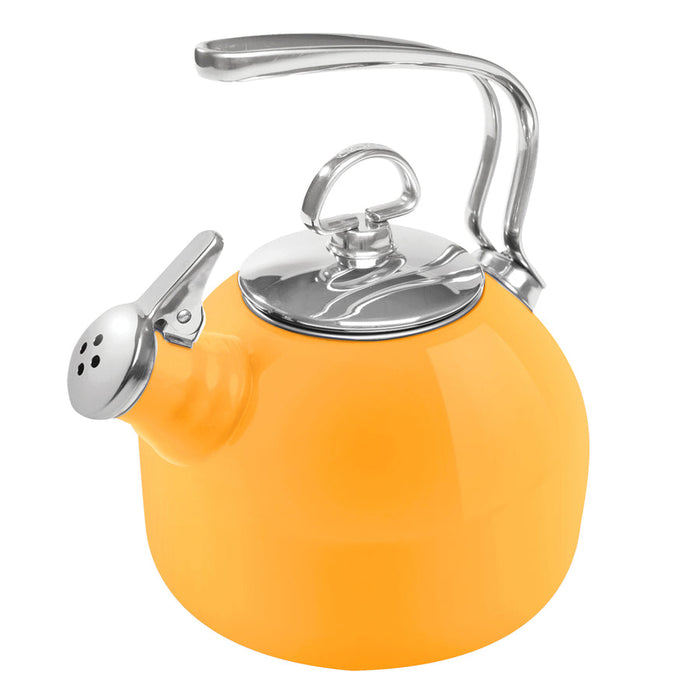 Enamel-on-Steel Classic Teakettle (1.8 Qt.)