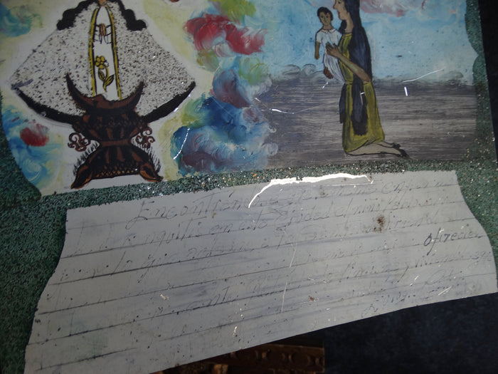 Ex Voto Supplication of the Virgin c 1940s M2729