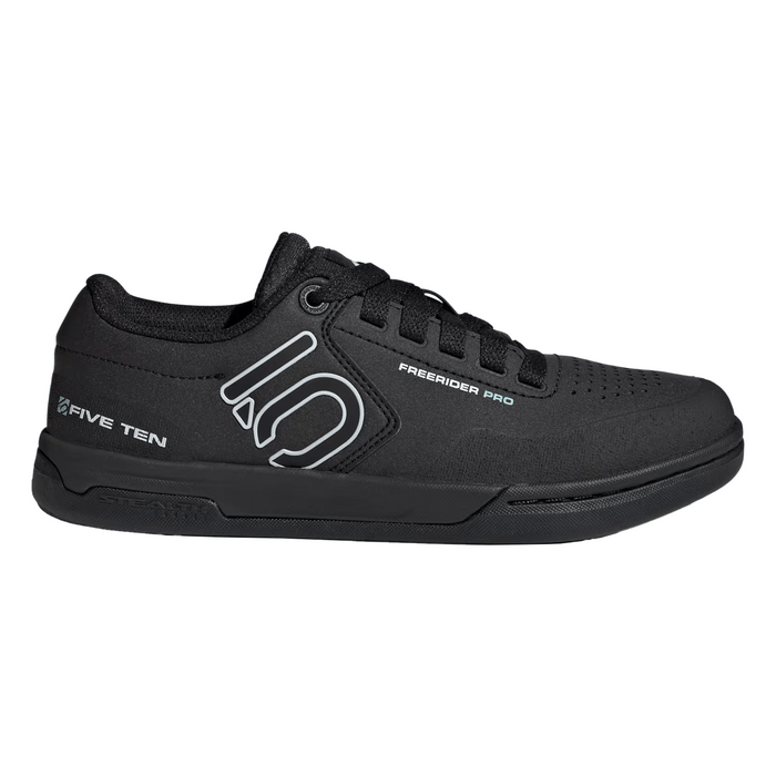 Five Ten Women's Freerider Pro Mountain Bike Shoe Core Black/Crystal White/Acid Mint - Comor - Go Play Outside