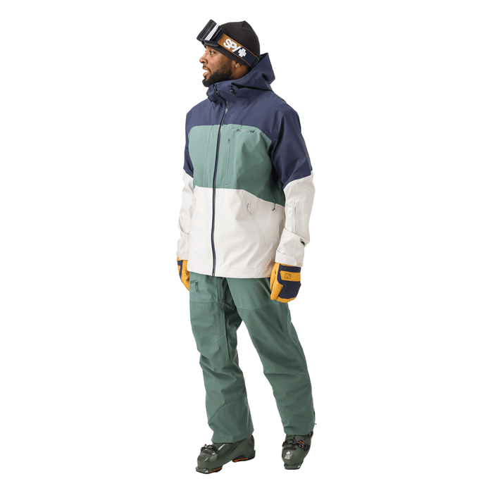 Flylow Men's Malone Jacket 2025 Night/Grove/Marble - Comor - Go Play Outside
