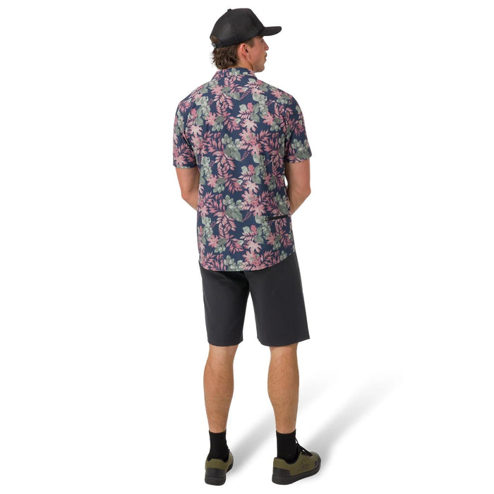 Flylow Men's Wesley Shirt Black/Garnet Forest - Comor - Go Play Outside