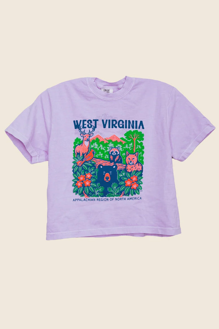 Forest Friends Crop Tee