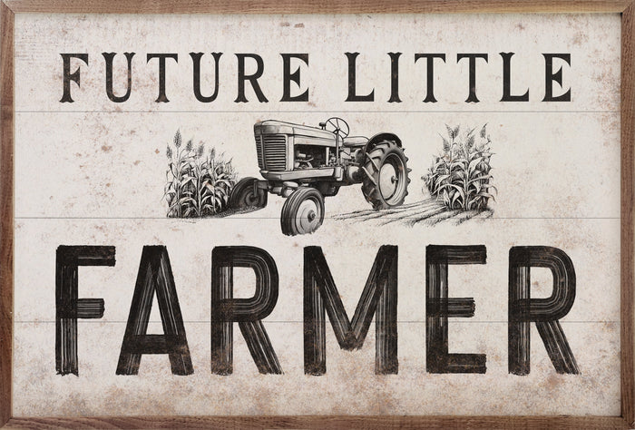 Future Little Farmer Tractor White