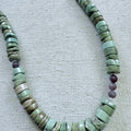 Genius with a Touch of Ruby Necklace