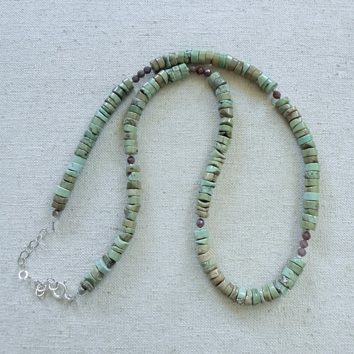 Genius with a Touch of Ruby Necklace