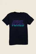 get played podcast black t-shirt kin ship goods ps2 design