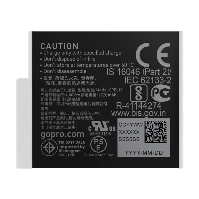GoPro Enduro Rechargeable Battery (H11/H10/H9 Black) - Comor - Go Play Outside