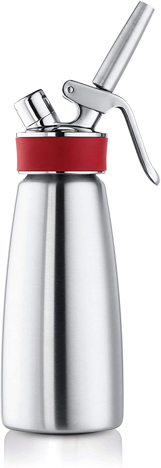 Isi Gourmet Whip 1 Pint canister from 1611 TORCHES & WHIPPERS, used for whipping cream and culinary toppings.