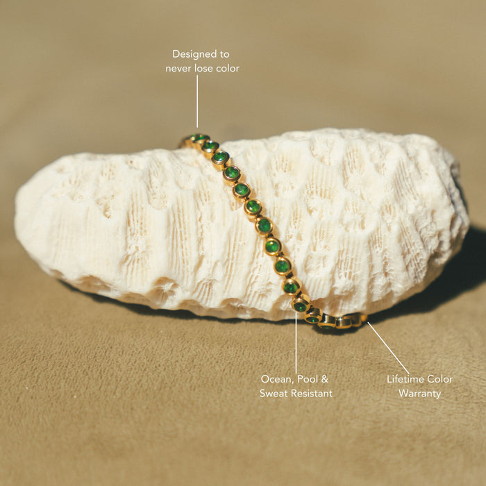 Fall Green Bracelets